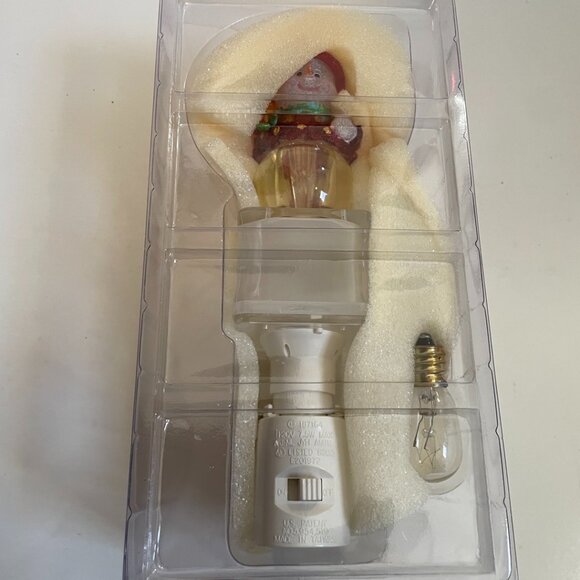 Vintage Snowman Night Light - Picture 1 of 11